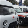 В Красноярск приехали 49 новых машин скорой помощи