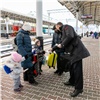 «Будь здоров, маленький пассажир!»: на красноярском ж/д вокзале прошла профилактическая акция о здоровье детей в пандемию  