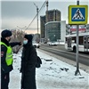 ГИБДД Красноярска вывела дополнительные силы на борьбу с аварийностью на пешеходных переходах (видео)