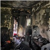 В Красноярске мужчина выпал из окна горящей квартиры и погиб