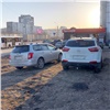 С начала осени за парковку на газонах красноярских автовладельцев оштрафовали почти на 4 млн рублей