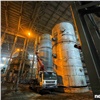 В цехе «Серной программы» в Норильске установили газоход диаметром 4 метра