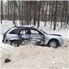 На трассе в Красноярском крае лоб в лоб столкнулись две иномарки