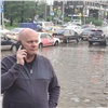 Первый летний ливень нанес урон городскому хозяйству Красноярска 