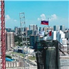 «Обогнали красноярцев»: в Новосибирске установили самый высокий в России флаг