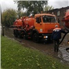 В Красноярске борются с последствиями дождя