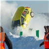 Ледовые автогонки впервые прошли на озере-парке в Зеленогорске (видео)