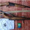В Шарыпово у местного жителя изъяли незаконно хранящиеся оружие, патроны и порох