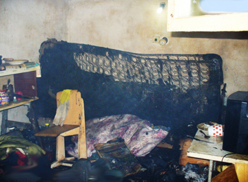 Житель Хакасии спас из горящей квартиры соседских детей