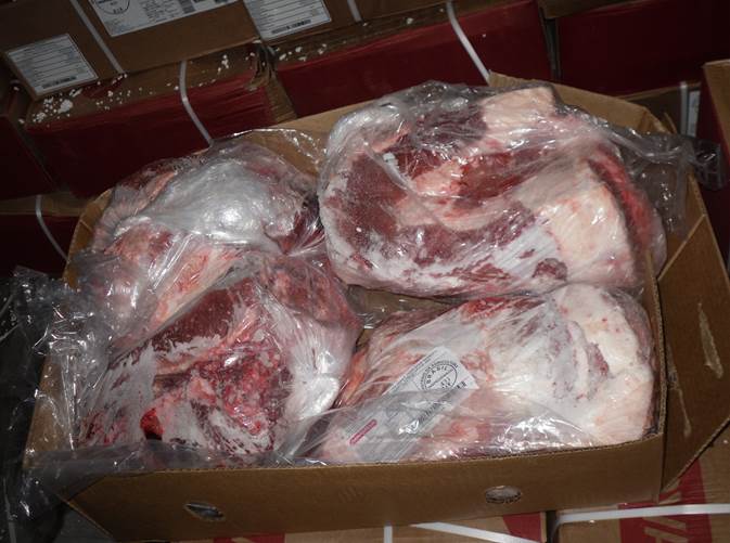 В Красноярске изъяли 5 тонн подозрительной бразильской говядины