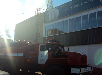 В Хакасии из-за пожара эвакуировали 40 человек из районного магазина