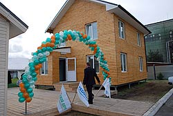 В Красноярском крае дан старт деревянному домостроению